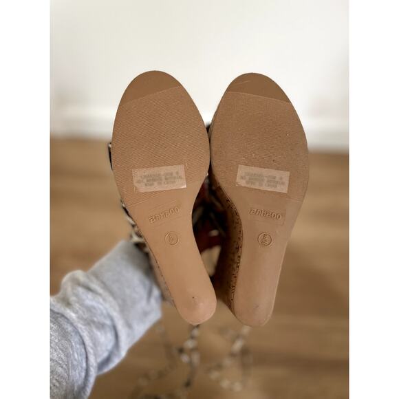 Bamboo Animal Print Heels Size 8 - Picture 8 of 11